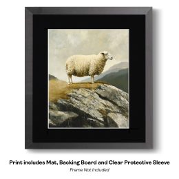 Lamb Searching for Bo Peep art print
