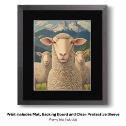 Paranoid Sheep art print