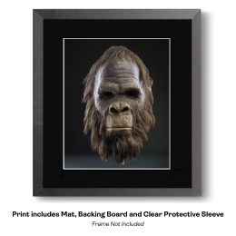 Bigfoot Mask 9 art print