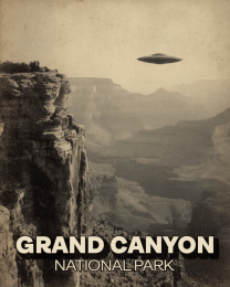 Alien Flying Saucer Over