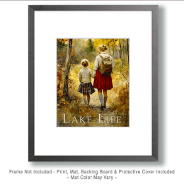 Mother Daughter's Precious Time Together Art