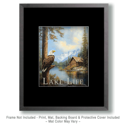 Bald Eagle Perched Art