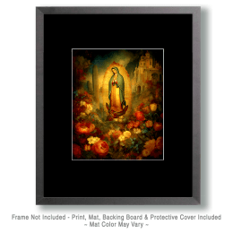 SW Nouveau Our Lady of Guadalupe & Church Art