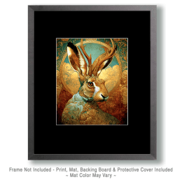 SW Nouveau Jackalope Art