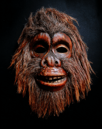 Bigfoot Mask 10 art print