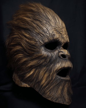 Bigfoot Mask 7 art print