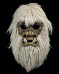 Bigfoot Yeti Mask 2 art print