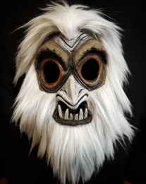 Bigfoot Yeti Mask 3 art print