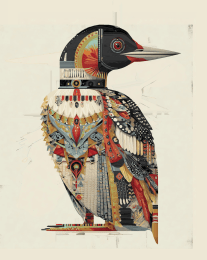 Magical Loon 2 art print