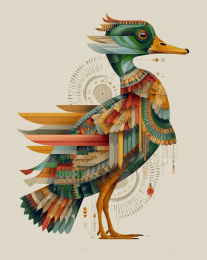 Magical Mallard 1 art print
