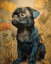 Nouveau Pug Pup