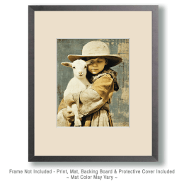 SW Nouveau Cowgirl Getting an Earful from Her Goat Art