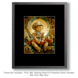 SW Nouveau Baby Cowgirl Art
