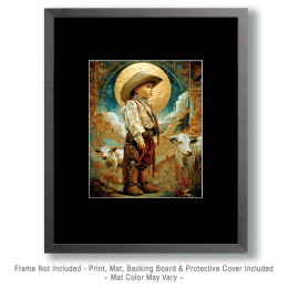 SW Nouveau Baby Cowboy Art
