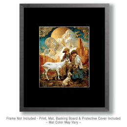 SW Nouveau Kids with Goat Kids Art