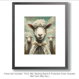 Bowtie Ewe Art