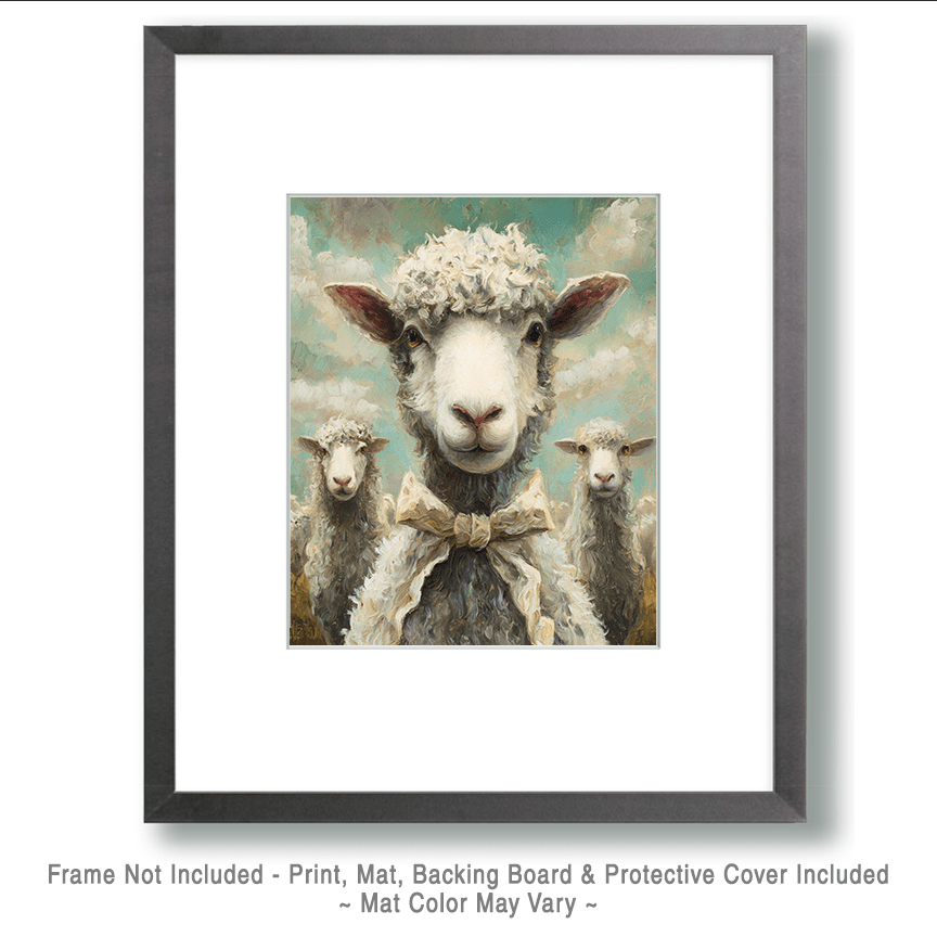 Bowtie Ewe Art
