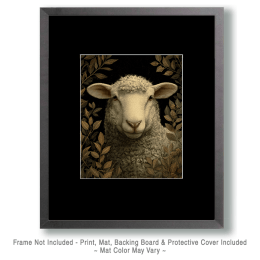 Vintage Sheep Art