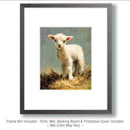 Cute Little Lamb Art