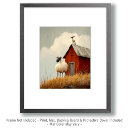 High Goat Low Sheep Art