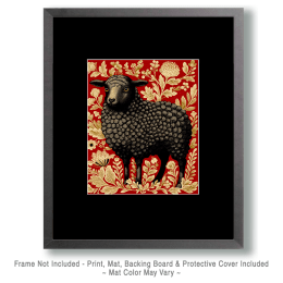 Nouveau Black Sheep Art