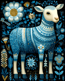 Norwegian Blue Sheep