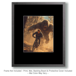 The Hazards of Mountain Biking Art