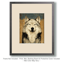 Smiling Wolf Art