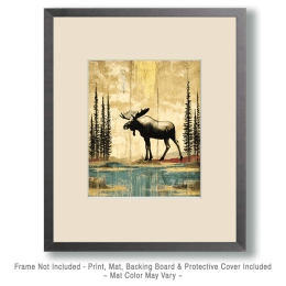 Classic Bull Moose Art