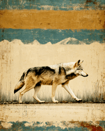 Walking Wolf