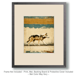 Walking Wolf Art