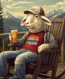 Ram Tough art print