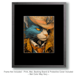 Gumshoe Willy the Cat Art
