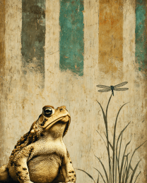 Toad & Dragonfly