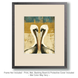 Pelican Face-Off Art