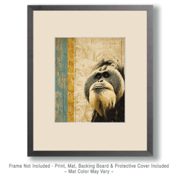 Handosme Orangatang Art