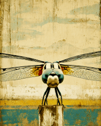 Dragonfly Face