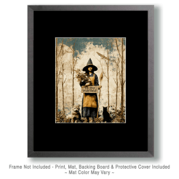 Ye Be Warned Witch Art