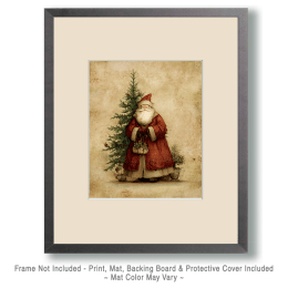 Vintage Santa Claus Art