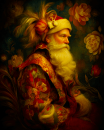 Classic Nouveau Santa Claus