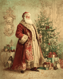 Old English Santa Clause