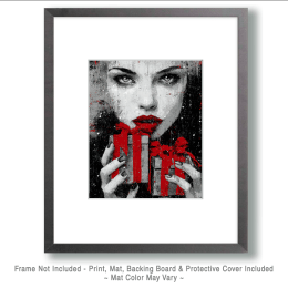 Goth X-mas Presents Art