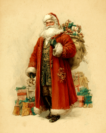 Antique Style Santa Clause