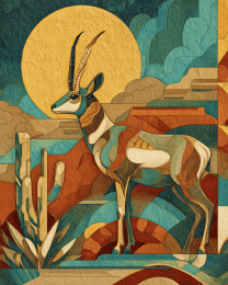 Stylized Antelope