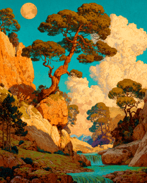 Luminesce Canyon Landscape