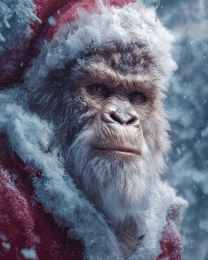 Bigfoot Santa Claus