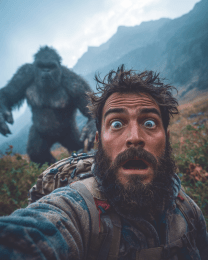 Last Selfie - Bigfoot