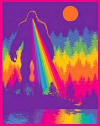 Surreal Bigfoot Vision