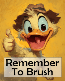 Duckling - Remember to Brush