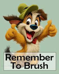 Puppy - Remember to Brush